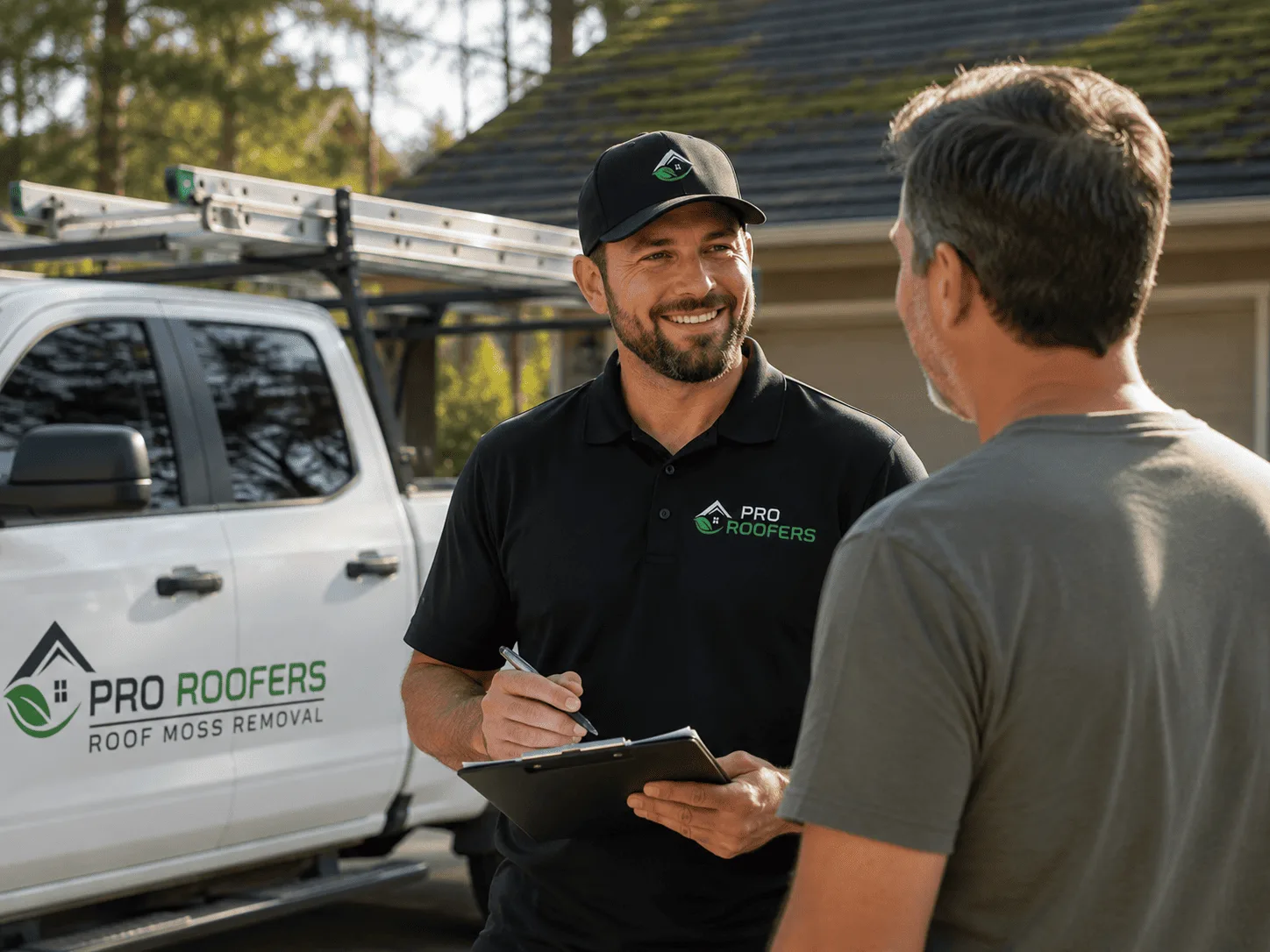 Roof Moss Removal New Bloomington, OH FAQs